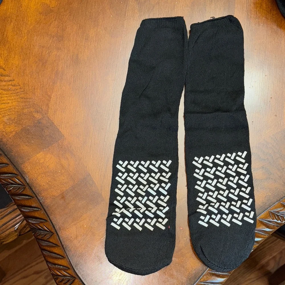 Navy Blue Travel Slippers Set